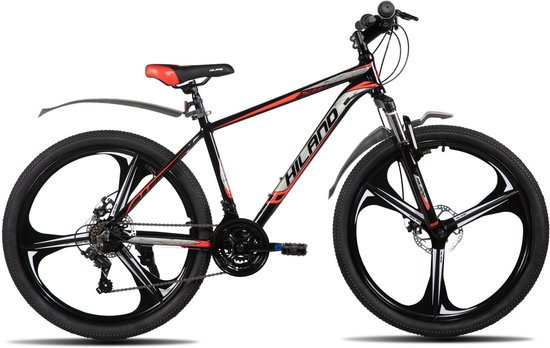 Joystar H200+ Mountainbike - Unisex - 26 inch - Framemaat 43 cm - Zwart van JOYSTAR — afbeelding 3