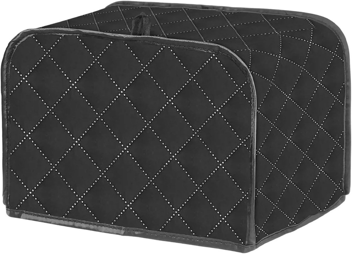 Broodmachinehoes - Broodbakmachine beschermer - Keuken organiseren - Effectieve stofbescherming - 30 x 20 x 20 cm - Zwart