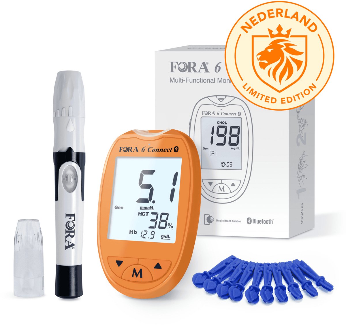 FORA 6 Connect Multi-Parameter - Speciale Editie (Oranje)
