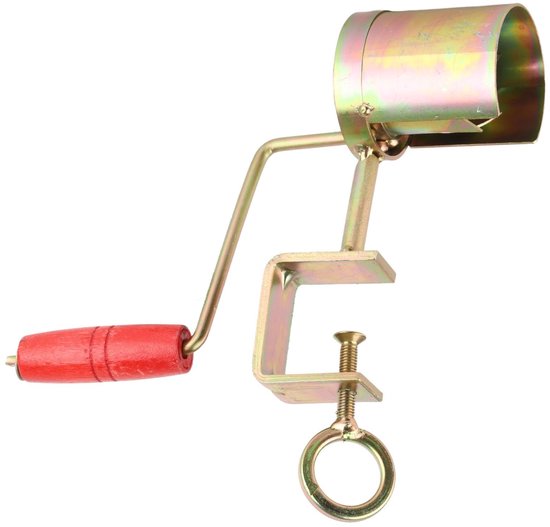Dailygoods- Maïs Dorser Efficiënt - Handmatige Maïsstripper - Houten Handgreep - Premium IJzer - Stabiliteit - Veilig Klemmechanisme - Graandorsmachine van Dailygoods — afbeelding 3