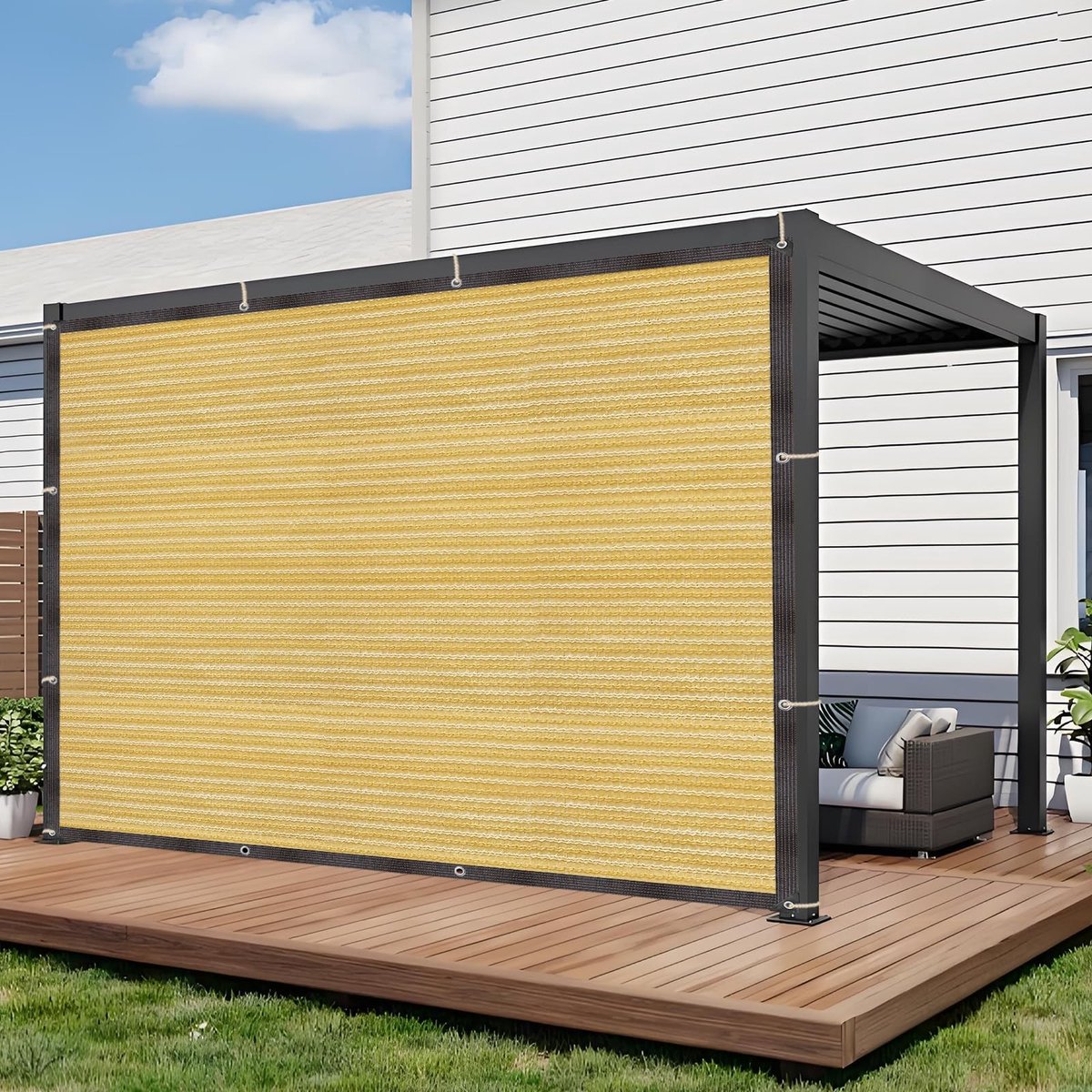 Dailygoods- Schaduwnet Weerbestendig - Zonwering - Tuin - Broeikas - Terras - Hoogwaardig Polyethyleen