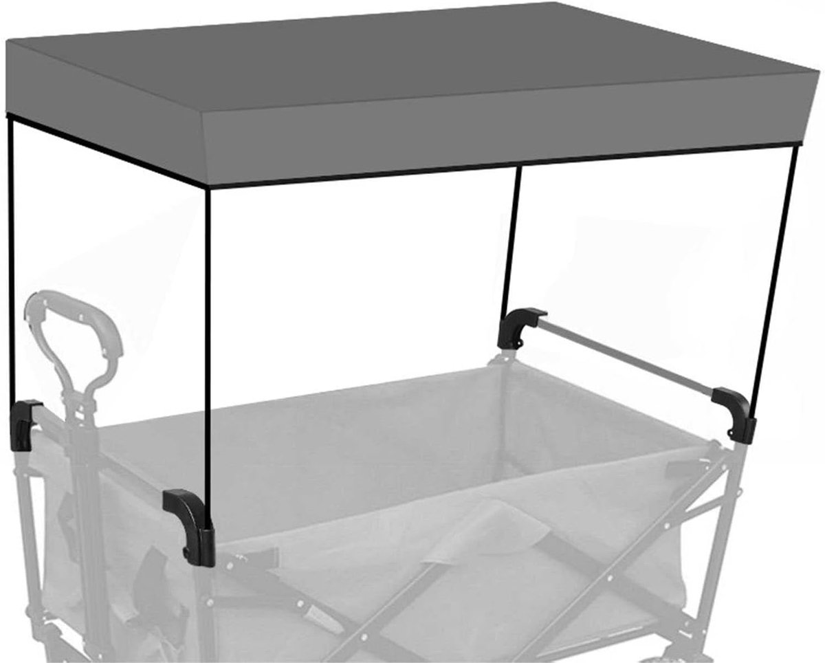Wagen met luifel - Transportkar cover - Buitenactiviteiten beschermen - Waterdichte schaduw - 90x50 cm - Meerdere kleuren