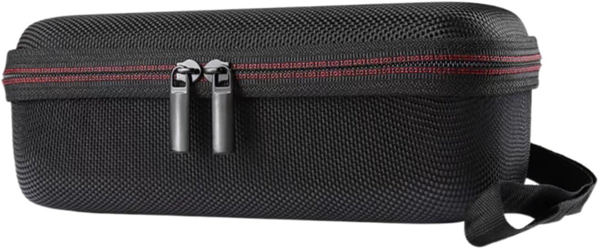 Beschermende tas met schokbestendige beschermhoes - Scheermeshoes - harde opbergtas voor 2 draadloze speakers - Kan ook worden gebruikt voor het opbergen van scheerapparaten - waterdicht (20 x 8.40 x 7.60 cm)