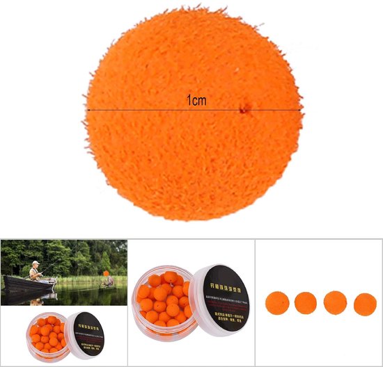 MTTproducts- Pop Up Boilies 30 Stuks - Zachte Pellets - Schuim - Hoog Drijfvermogen - Drijvend Aas - Karpers vissen - Karperaas van Mttproducts — afbeelding 5