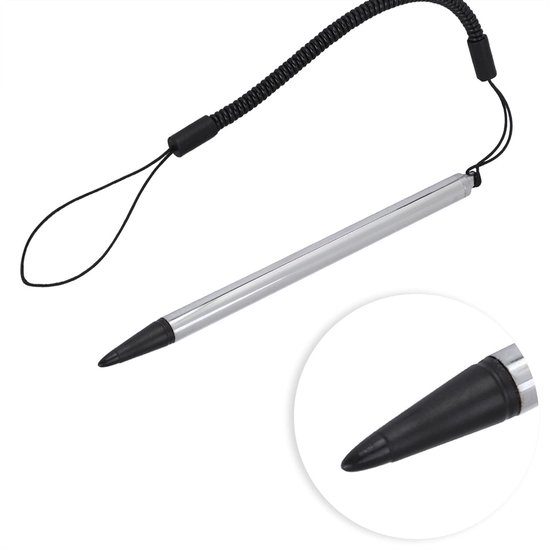 Dailygoods- Touch Pen Resistief - Stylus Pen - Antislip - Veerkoord - Schermbescherming - Compatibel met Resistieve Apparaten — afbeelding 4