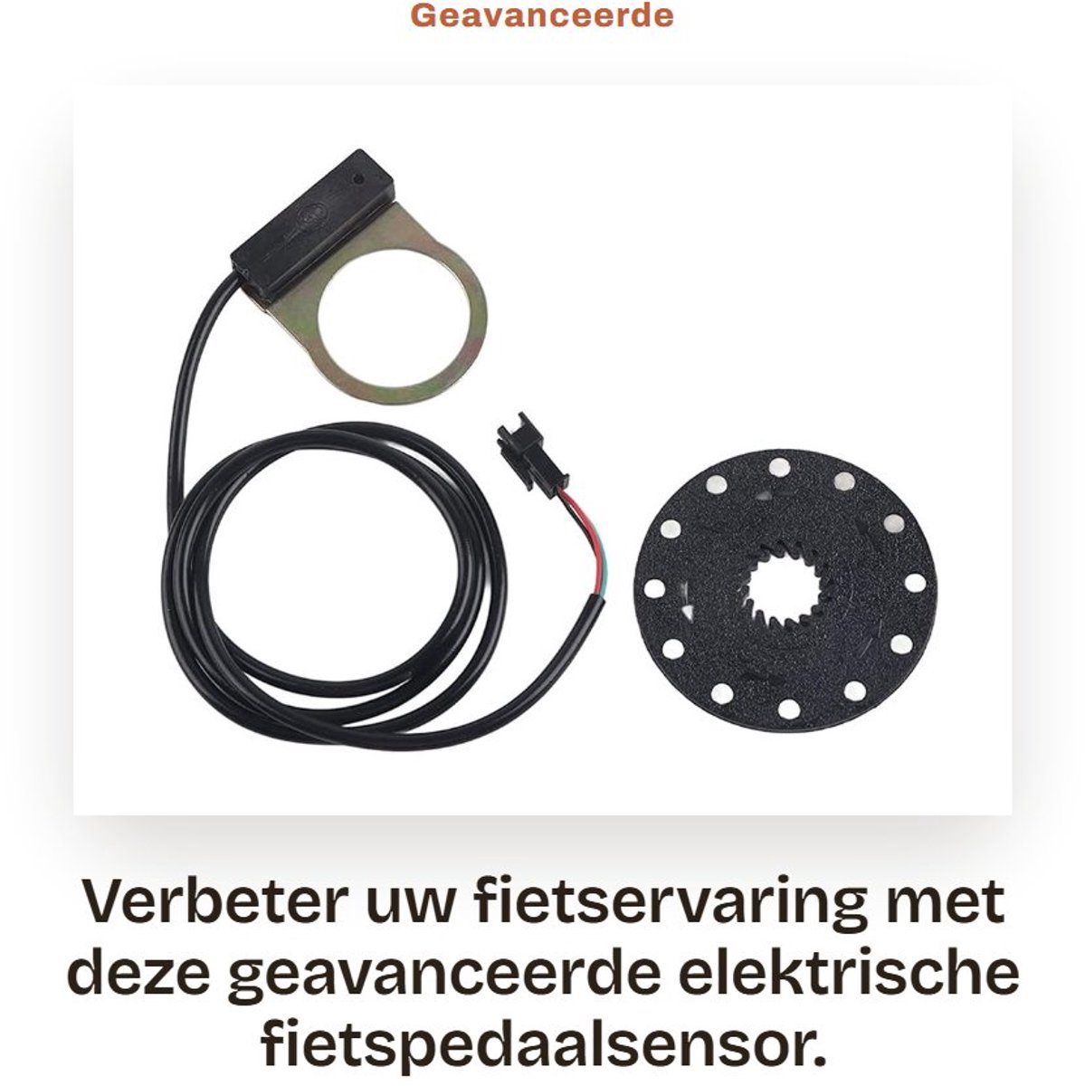Dailygoods - Geavanceerde Elektrische Fietspedaalsensor met Ergonomisch PAS-systeem