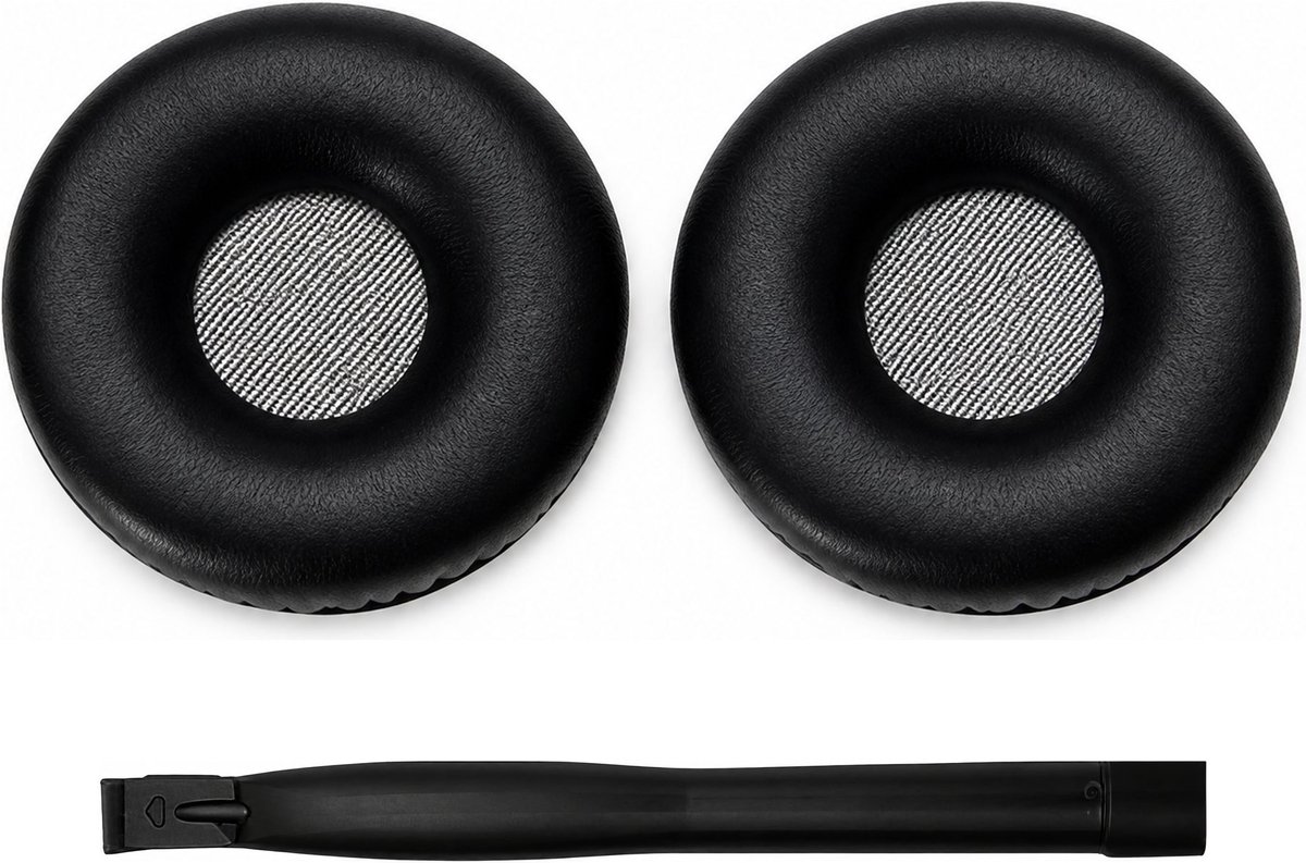 Set Oorkussens voor Jabra Headset - PRO 920 Oorkussen - PRO 920/925/930/935/9450/9460/9465/9470/GN2000/GN2100/GN9120/BIZ 1500/2400/UC Voice 550/750 - Proteïneleer met Traagschuim - Zwart