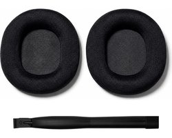 Set Oorkussens voor SteelSeries Gaming Headset - Arctis 7 Oorkussen - Arctis 1/3/5/7/7+/7P/7P+/7X/7X+/9/9X/Pro/Pro Wireless/Prime - Mesh met Traagschuim - Zwart
