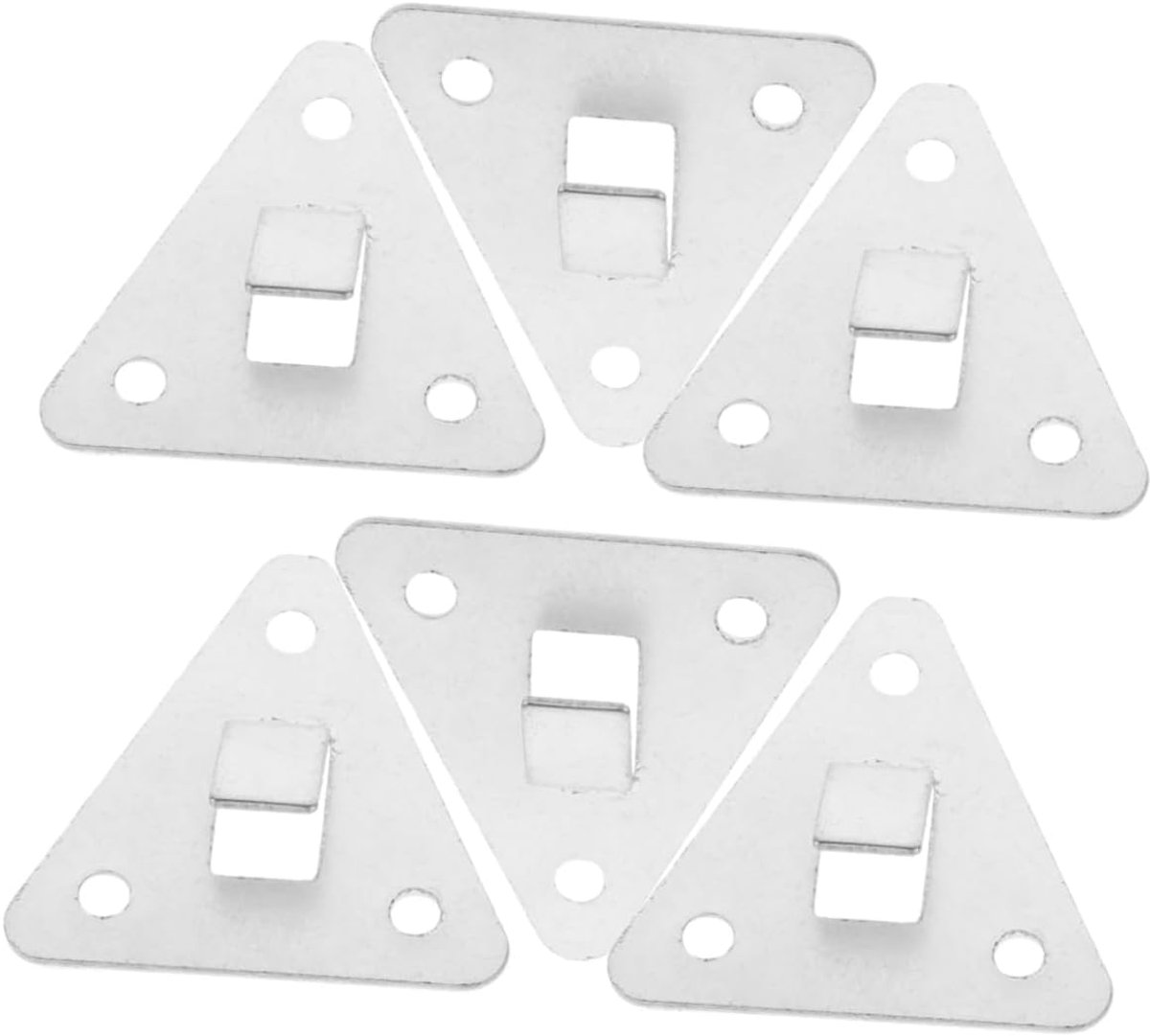 Brandblusser Beugel - Metalen Houder - Veilige Opslag - Universele Compatibiliteit - 6 Stuks - Zilver