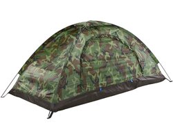 Campingtent 1 Persoon – 200 x 100 x 87 cm – Waterbestendig – Inclusief Draagtas – Voor Kamperen