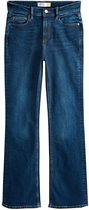 Next - Dames - Petite bootcut jeans met stretch en middelhoge taille - Petite - Blauw