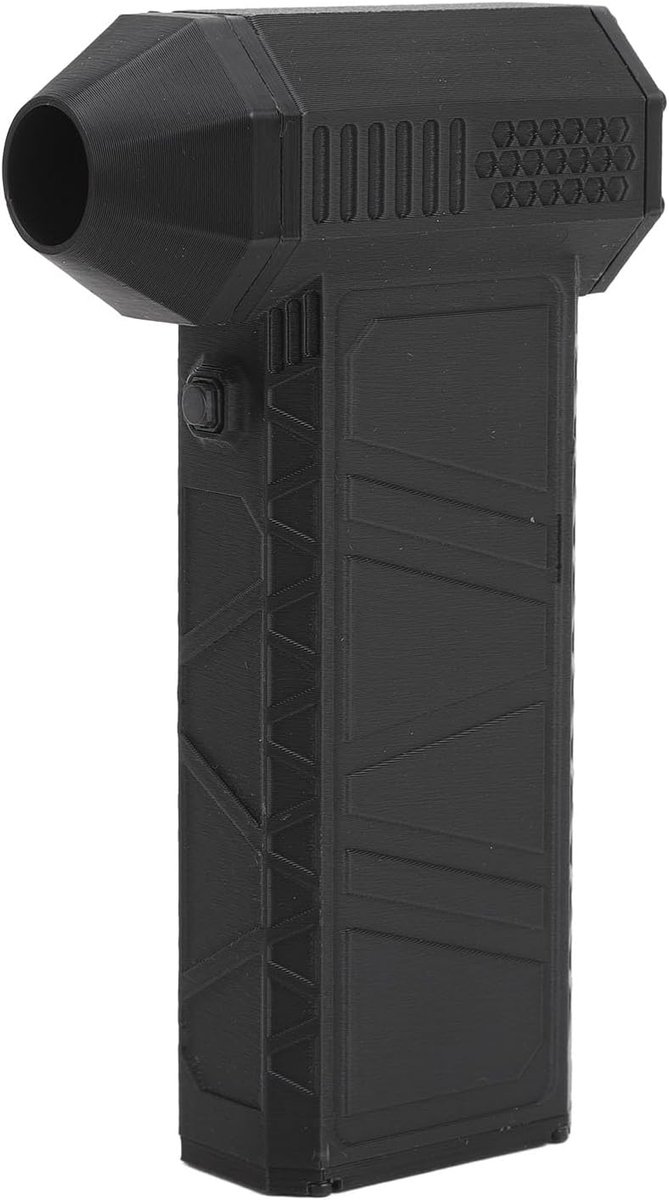 Elektrische Luchtblazer - Krachtige Ventilator - Snel Reinigen - 130.000 Tpm - 16 x 10 x 4 cm - Grijs