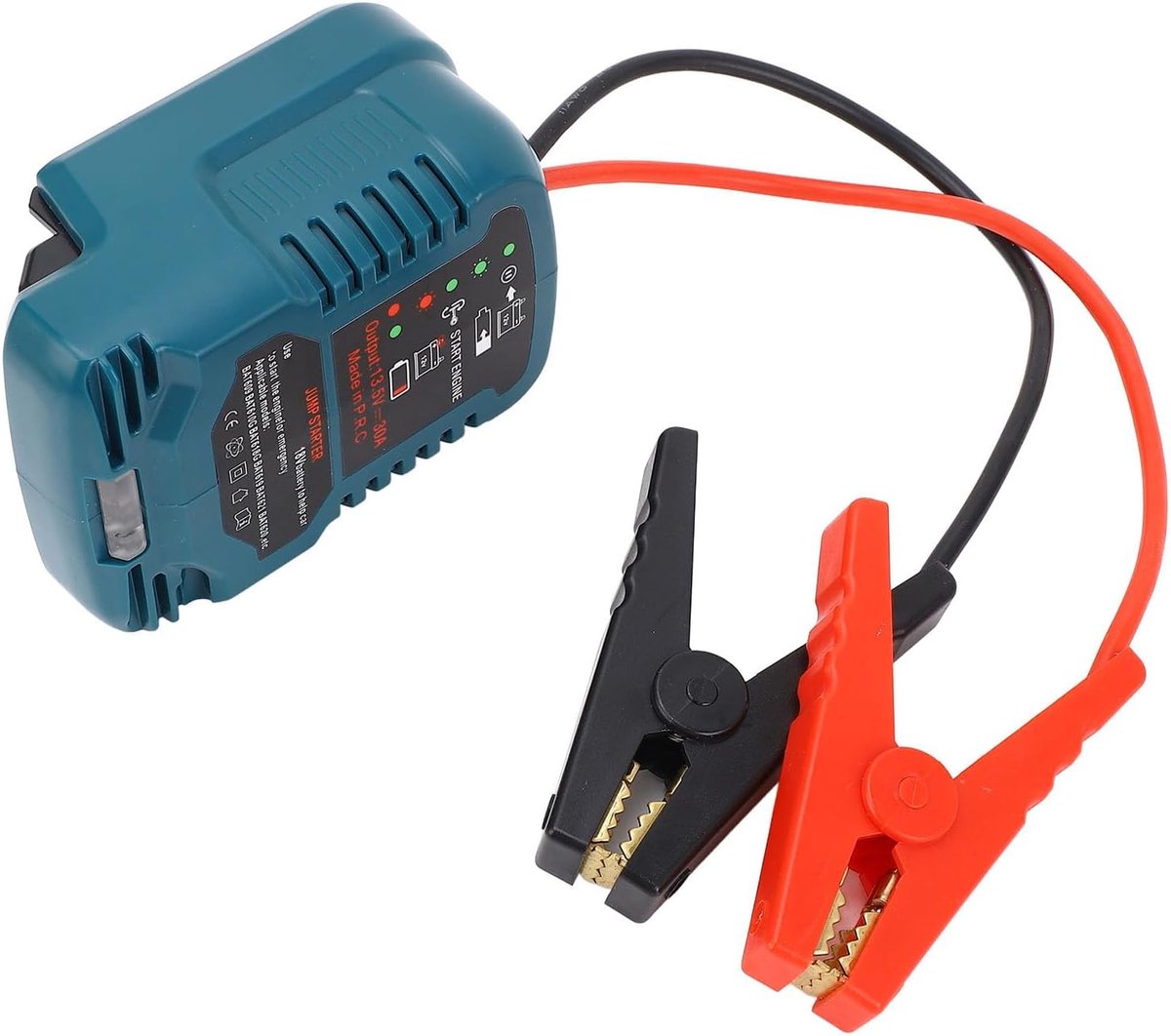 Auto Jump Starter - Booster Pack - Noodsituaties Onderweg - Brede Batterij Compatibiliteit - 12V - Zwart