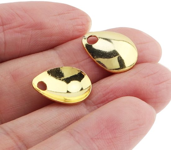 Spinner Baits en lepels voor DIY Spinner Making - 50 stuks - Vis aas maken - Hengelsport benodigdheden van BESPORTBLE — afbeelding 4