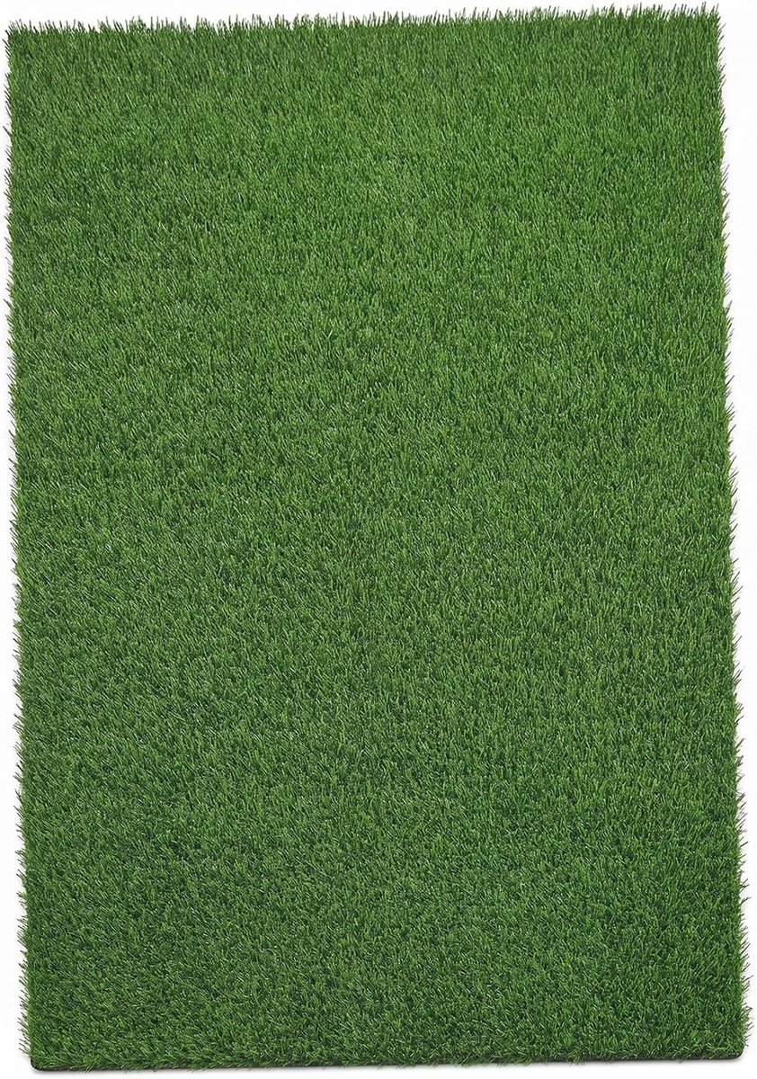 Kunstgras Tapijt - Buitentapijt Gazon - Balkon Aankleden - Snelle Waterafvoer - 91 x 152 cm - Groen
