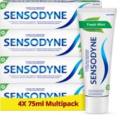 Sensodyne Fresh Mint – Tandpasta – Gevoelige tanden – Multipack – 4 x 75 ml