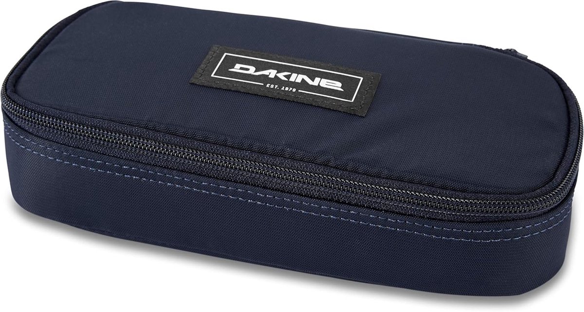 Etui School XL - Pennenetui Opbergmap - Schoolspullen Organiseren - 2-zijdig Opklapbaar - One size - Nacht Blauw
