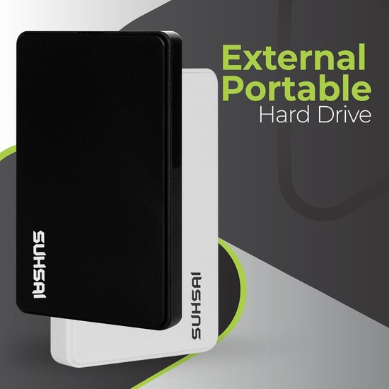 Externe Harde Schijf 500 GB - Draagbare SSD Opslag en Back-up voor PC, Laptop en Mac - USB 2.0 van Merkloos — afbeelding 5