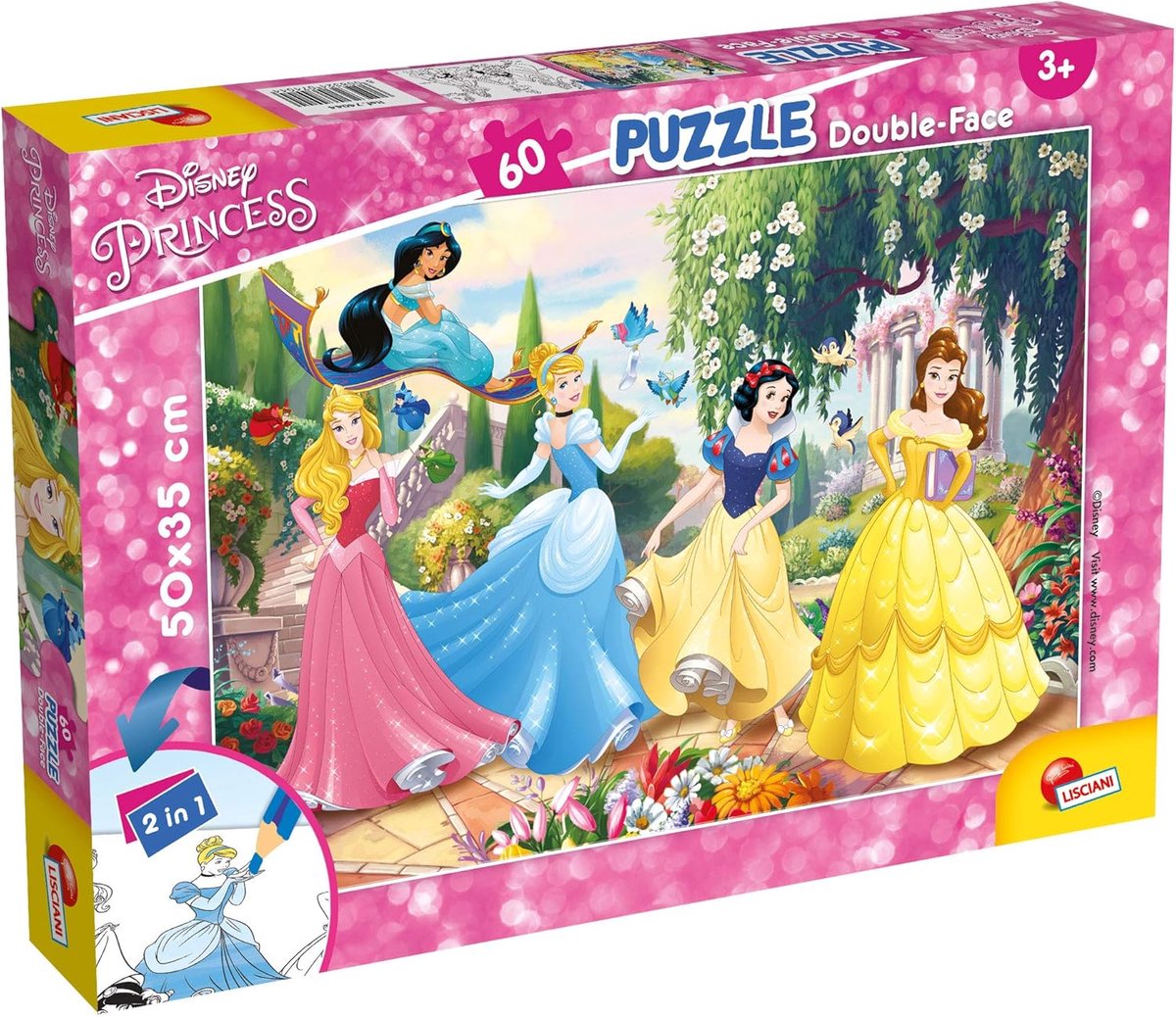 Legpuzzel - Kinderspel - Creatief Spelen - Dubbelzijdig - 60 Stukjes - Meerkleurig