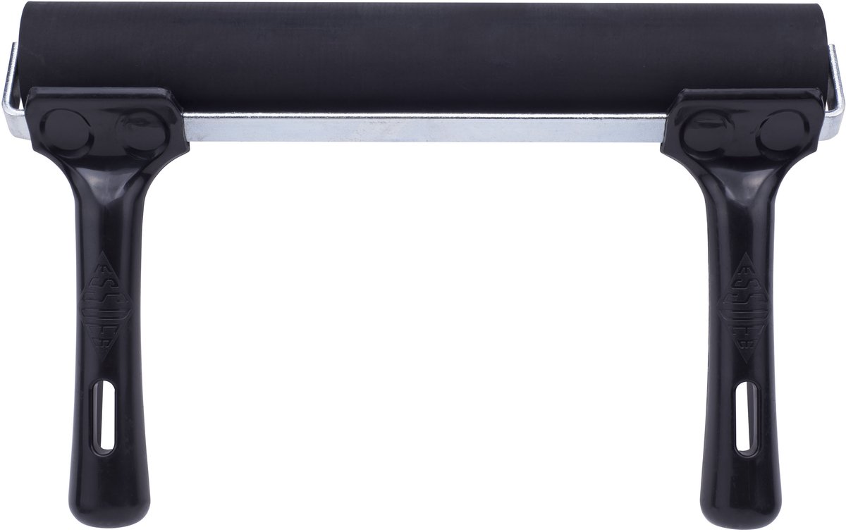 ESSDEE - professionele inktroller (lino) met 2 zwarte handvaten - 250mm
