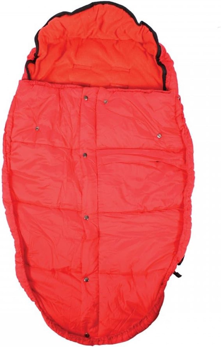 Baby Voetenzak - Slaapzak Kinderwagen - Warmte Buiten - Waterafstotend Nylon - 100 cm - Rood