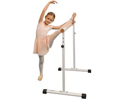 Ballet Barre - Stretch Stang - Dansen en Trainen - Verstelbare Hoogte - 1.1 Meter Lengte - Wit