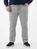 LERROS Lichte chino met trekkoord , Maat: W44_L34 , Kleur: TINTED GREY , 54% katoen, 43% nylon, 3% elastaan