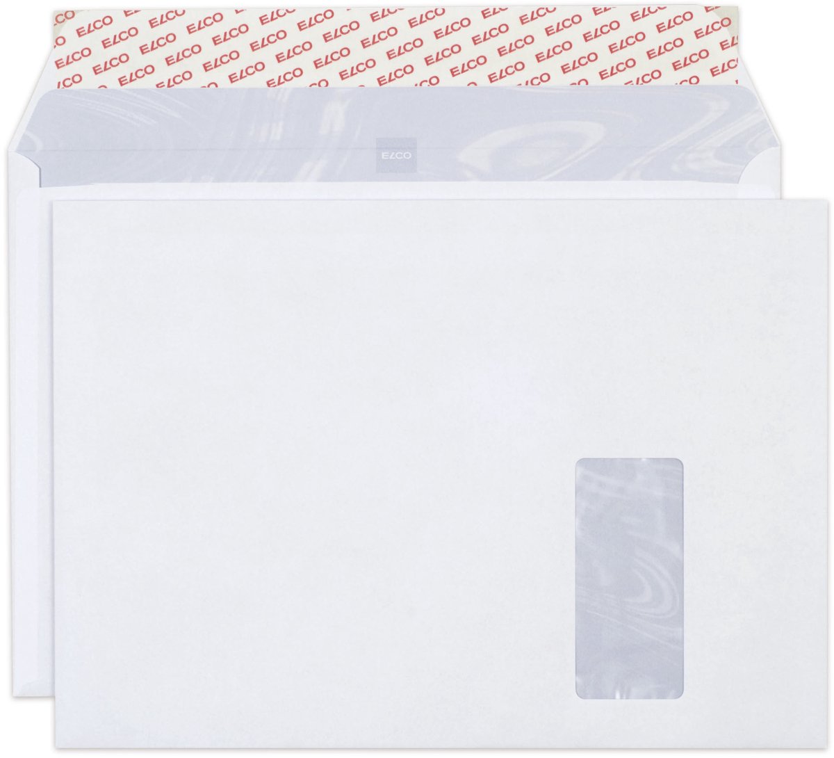 Elco envelop Premium Optifix C4 FSC 90 gram met venster rechts 250 stuks - EO-64589
