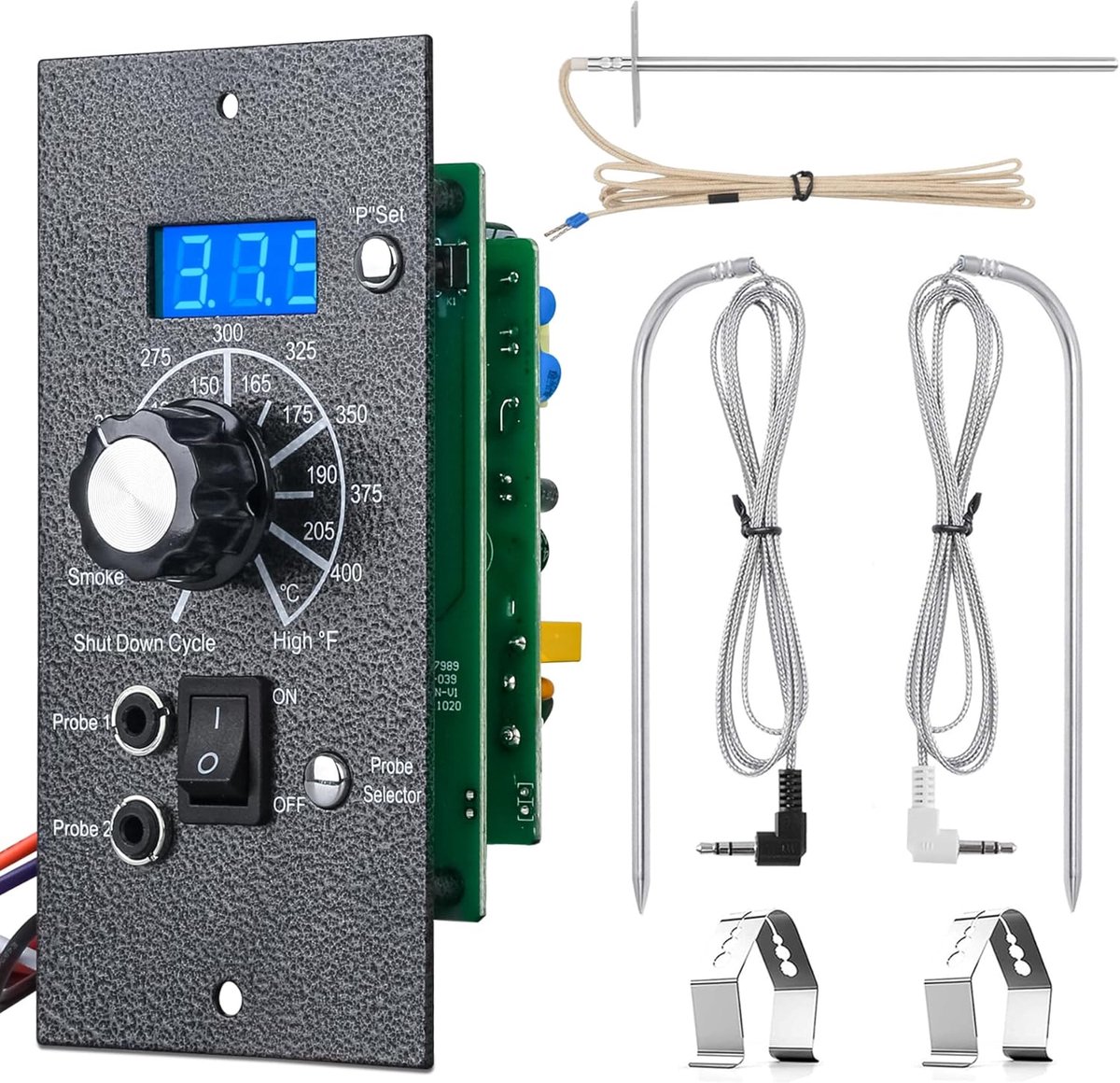 Digitale Thermostaat Controller - Temperatuur Sensor - Grill Temperatuur Regelen - Instelb