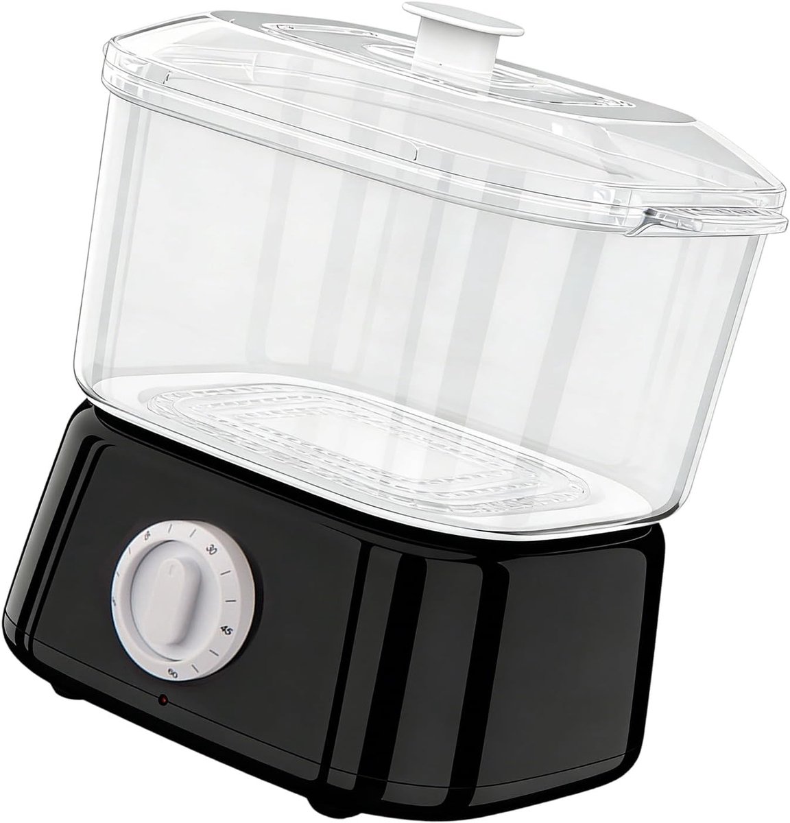 Handdoekverwarmer - Stoommachine - Huidverzorging - Intelligente Controle - 23 x 20 x 16 cm - Zwart
