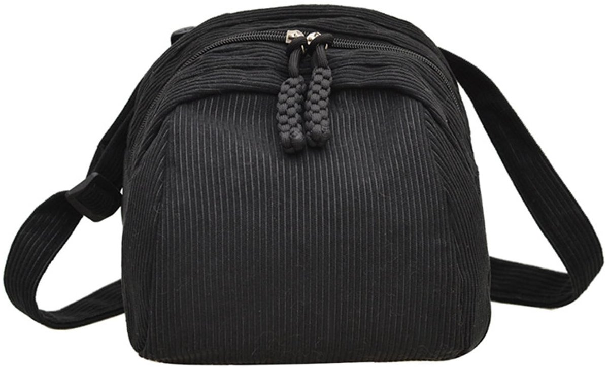 Dailygoods - Cross-Body Tas Vrouwen Corduroy Crossbody Tassen voor Dames Schouder Handtassen met Verstelbare Riem Telefoon Portemonnee Portemonnees voor Reizen Winkelen Werk
