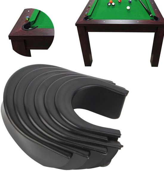 Cosensi- Zakvoeringbeschermer Duurzaam Rubber - Biljarttafel Accessoire - Lichtgewicht - Op maat snijden - Slijtvast - Eenvoudig te installeren - Biljartvoering van Cosensi — afbeelding 2