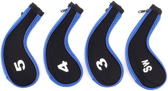 Dailygoods - 12 Stuks Golfclubkappen voor Putter - Bescherming voor Golfclubs van Dailygoods — afbeelding 4
