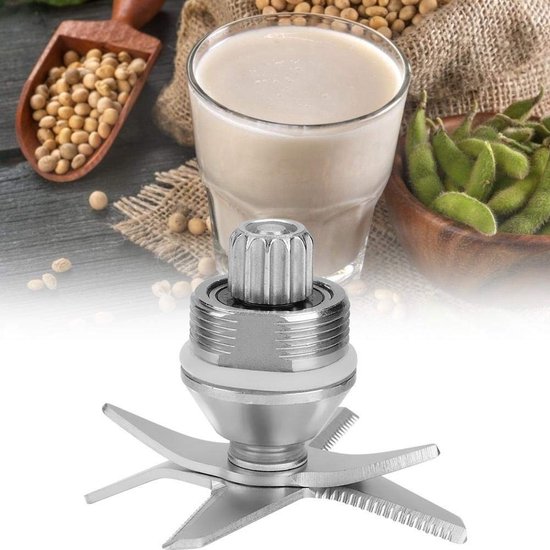 Shopcentral - Mengmes - Roestvrij staal - Geschikt voor mixer - Hoge hardheid - Reservemesonderdelen - Accessoires voor serie 5200 van Merkloos — afbeelding 2