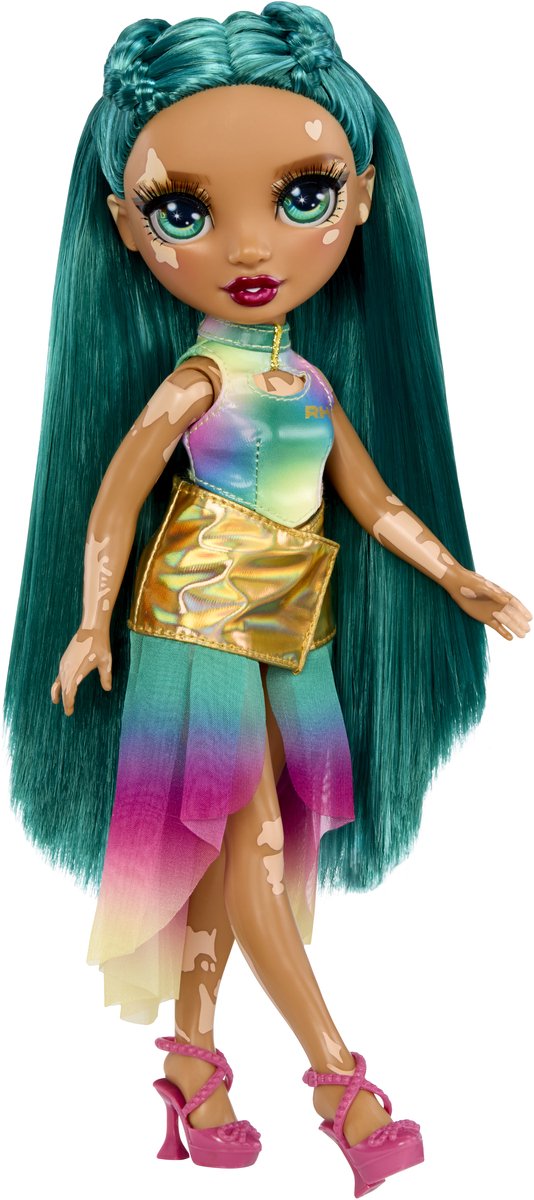 Rainbow High My Fashion Style-modepop - Jewel Richie (smaragd — afbeelding 3