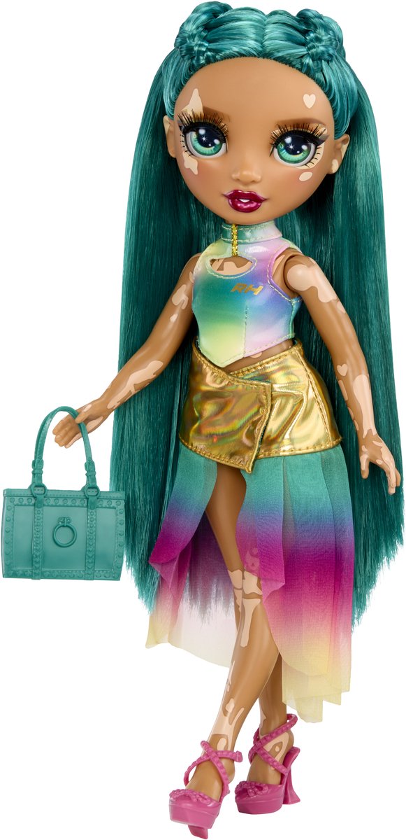 Rainbow High My Fashion Style-modepop - Jewel Richie (smaragd — afbeelding 2