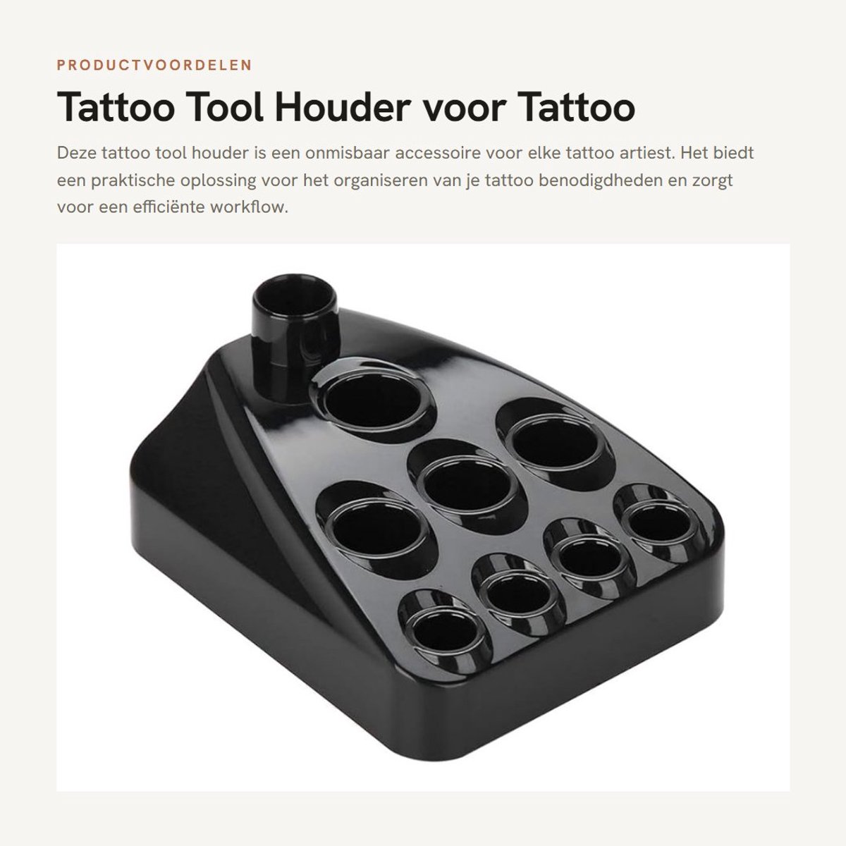 Dailygoods- Tattoo Houder Multifunctioneel Ontwerp - Tattoo Pen Houder - Tattoo Machine Houder - Pigment Inkt Cup - Tattoo Gereedschap - Tattoo Accessoires - Tattoo Stand