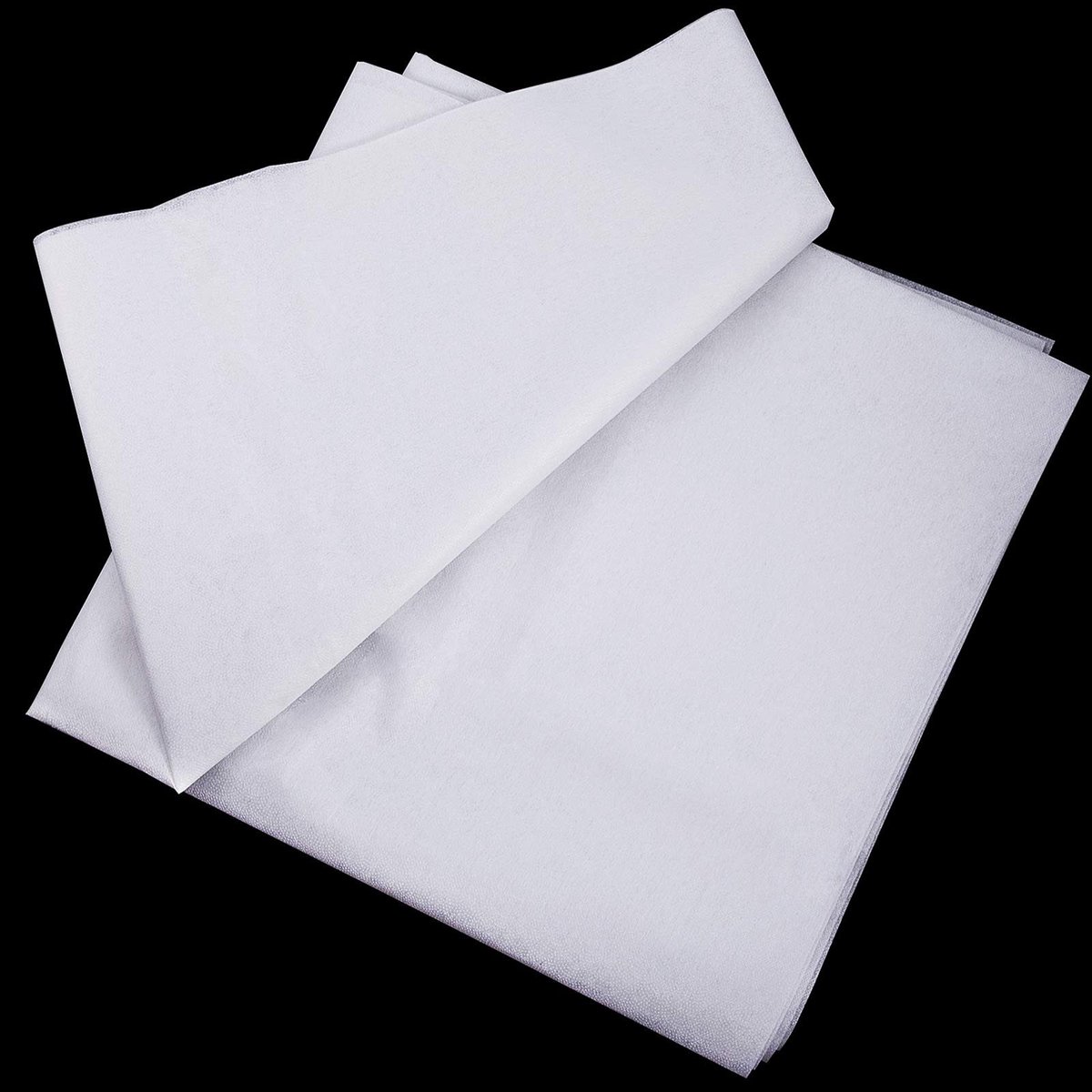 Dailygoods- Strijkstof 90 cm breed - Vliesstof - Licht en dun - Huidvriendelijk - Ademend - Niet-geweven polyester - Interfacing