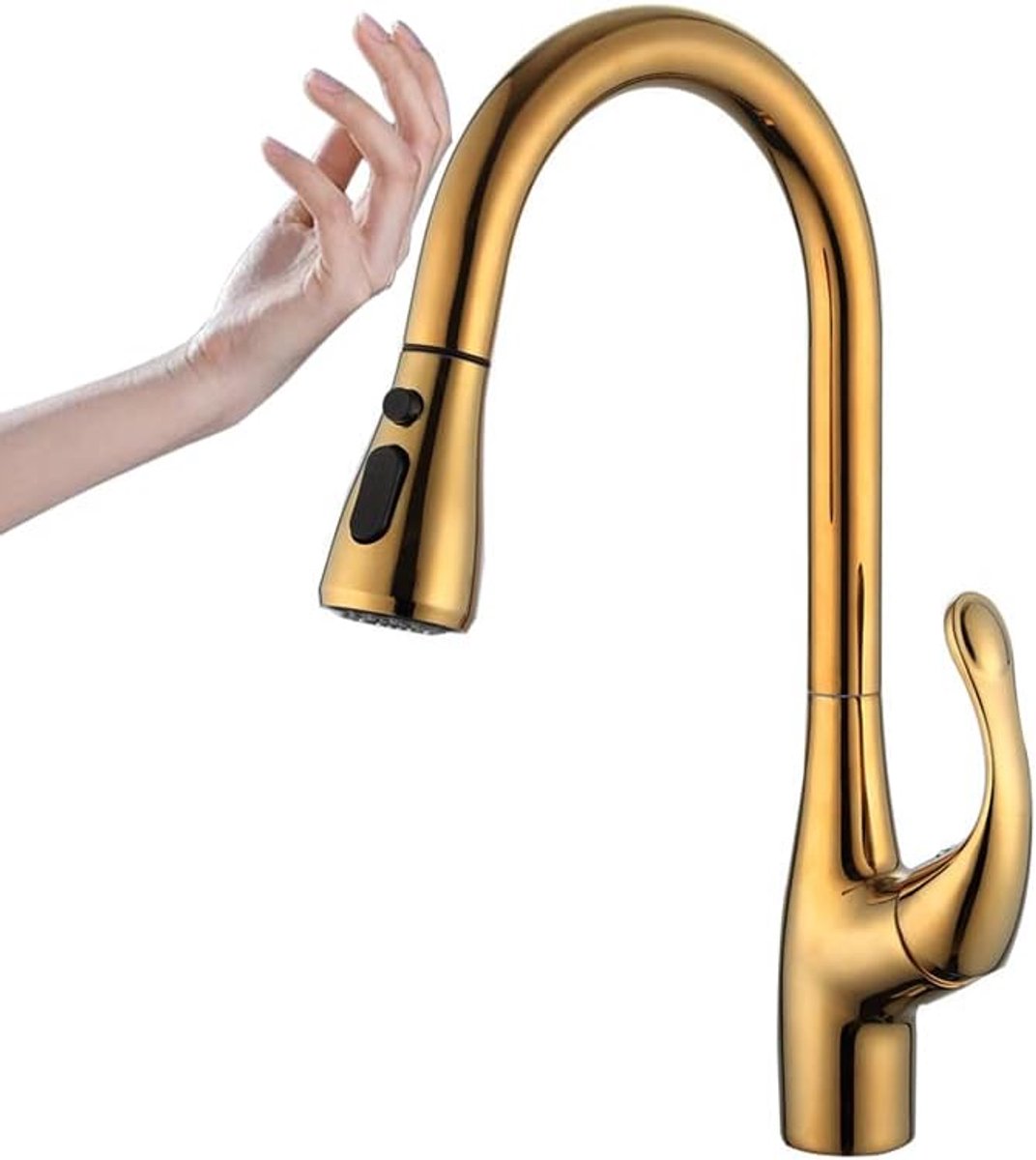 Keukenkraan Sensor - Aanrecht kraan - Hygiënisch Koken - Slimme Touch Bediening - Douche e