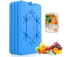 Allecto - Cooler Battery - Herbruikbaar - Ultra-dun Koelelement voor Lunch - 16.5 cm x 11 cm x 1.5 cm - Ideaal voor Reizen en Kamperen - Voedselveilig