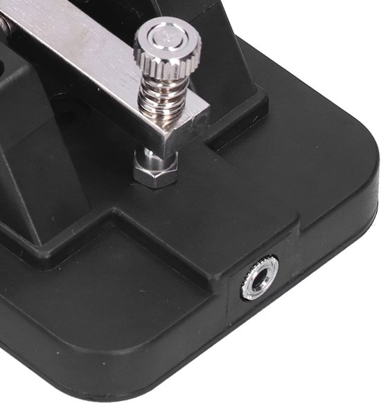 Dailygoods- Oefensleutel met Ingebouwde Zoemer - Handmatige CW-sleutel - Compact Ontwerp - Ideaal voor Operators - Verbeter Morsecodevaardigheden - Praktijkgericht Leren - Morsecode Sleutel van Dailygoods — afbeelding 3