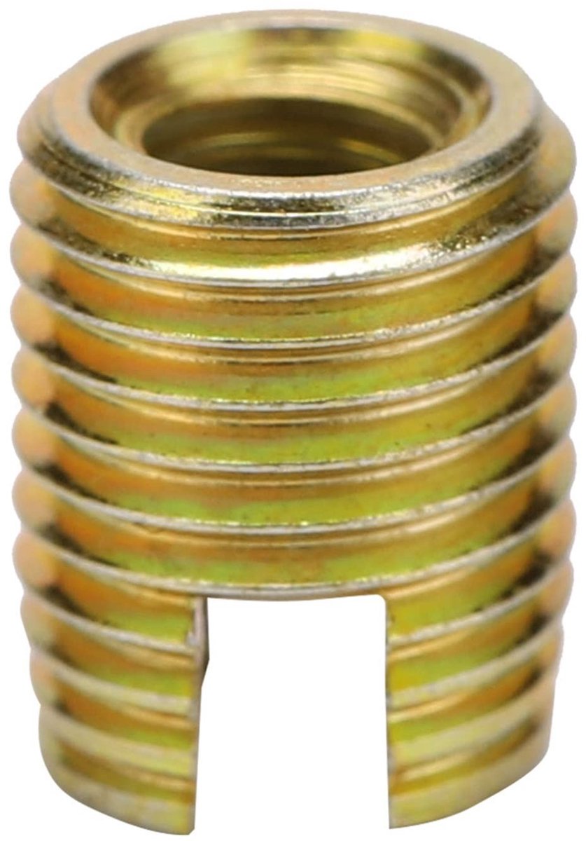 Dailygoods- Draadinzetstukken Zelftappend - 20 Stuks - Koolstofstaal - Draadreparatie - Duurzaam - Eenvoudig te Installeren
