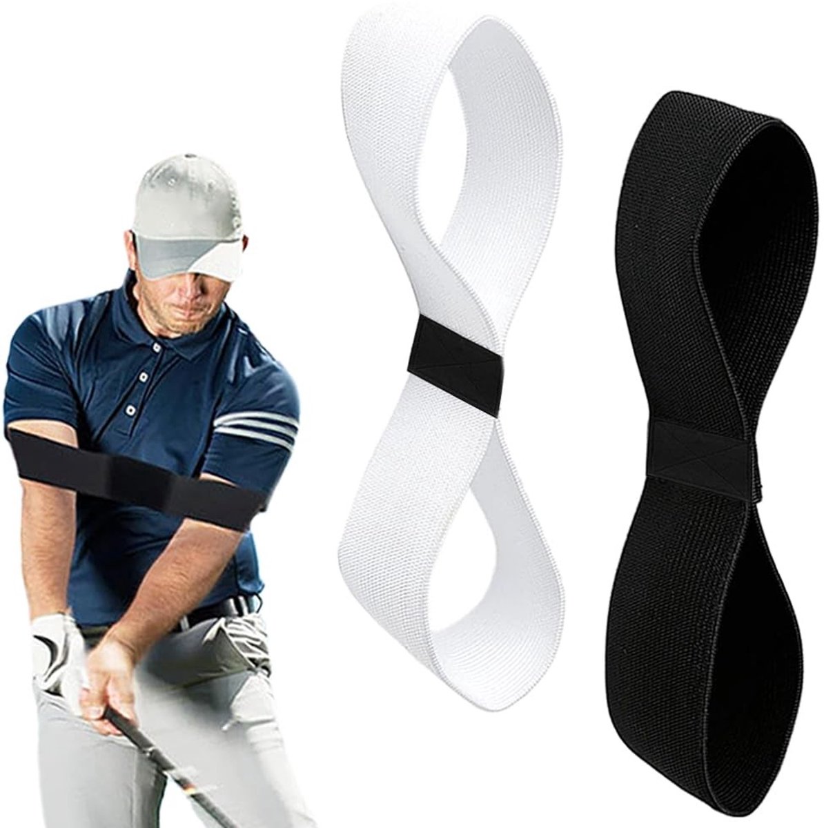 Dailygoods- Golfverbindingsband - 2 Stuks - Golftrainingsmateriaal