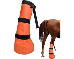 Paarden Weeklaars - Hoefbad Zak - Hoef Verzorging - Versterkt Trekkoord - 46 cm Hoogte - Niet gespecificeerd
