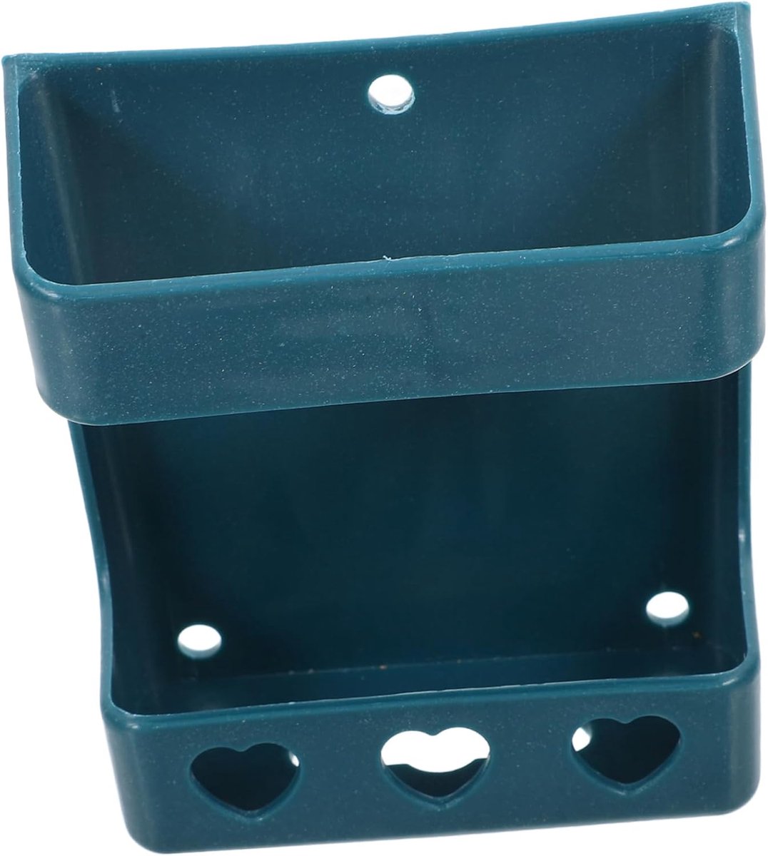 Voercontainer Kippen - Waterbak Vogels - Dieren Voeren - Grote Capaciteit - 9.8 x 8.3 cm - Blauw