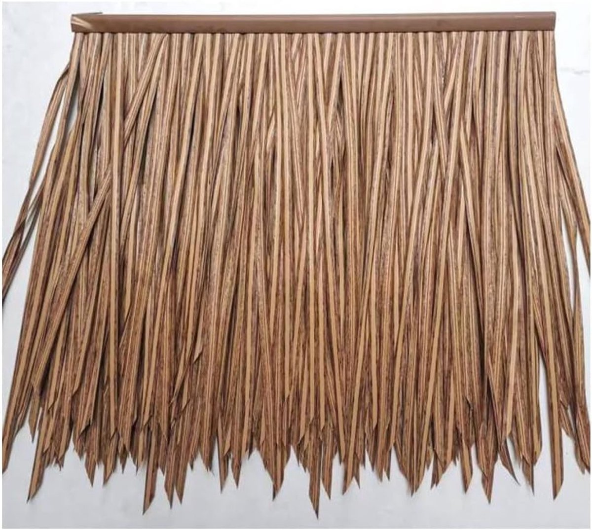 Decoratieve Rietplaten - Kunststro - Dak Bedekken - Weerbestendig Materiaal - 6 Stuks - Geel