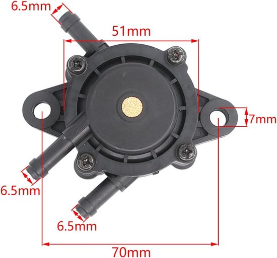 Geschikt voor Kohler brandstofpomp 17 pk-25 pk 491922 691034 692313 808492 808656 van Gimiton — afbeelding 3