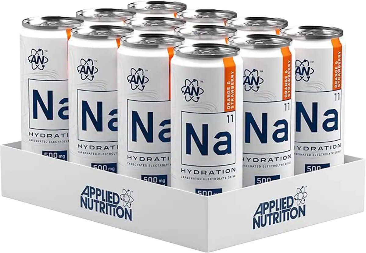 Na-11 Hydration - 12x 330 ml - Orange & Strawberry