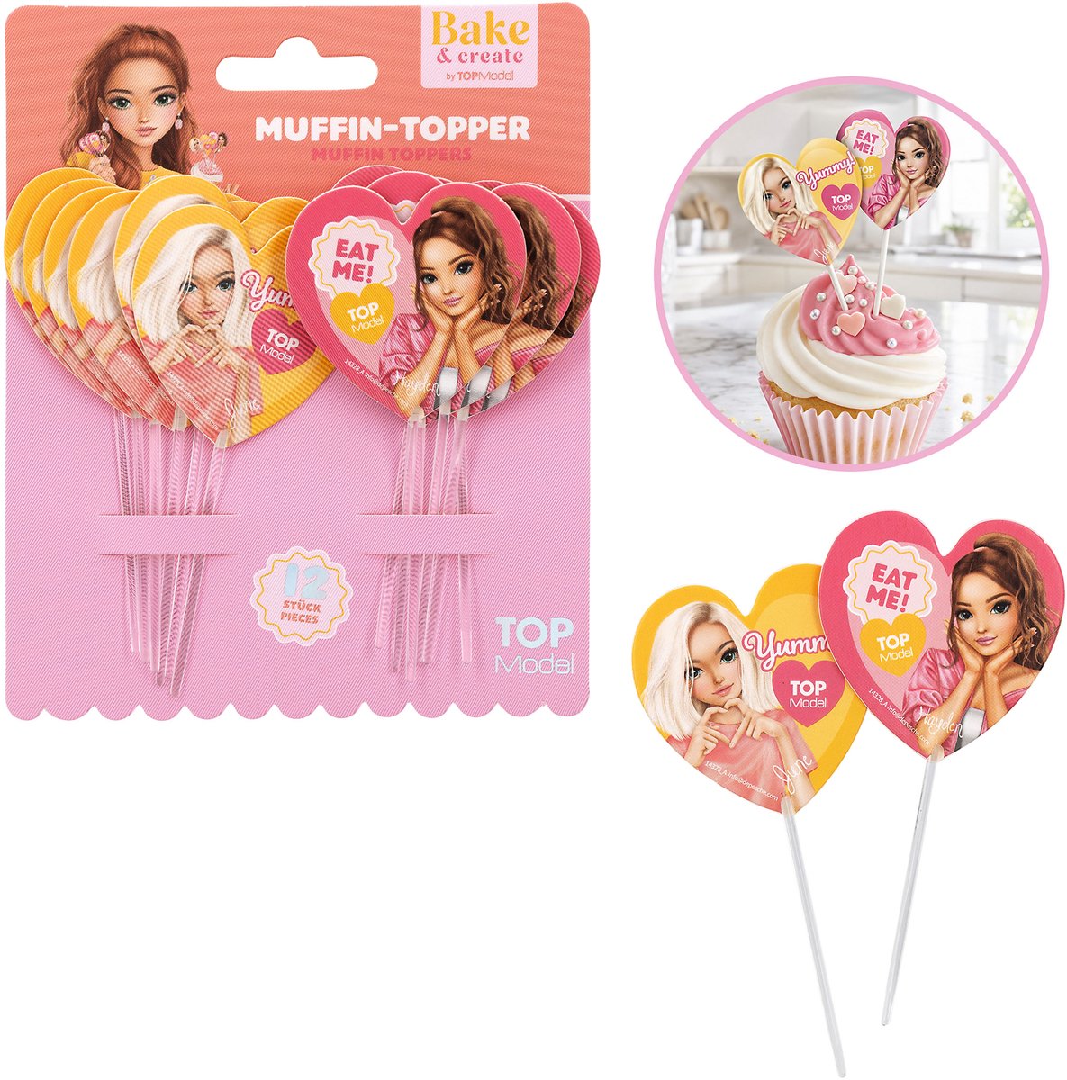 Depesche - TOPModel muffintoppers - BAKE and CREATE