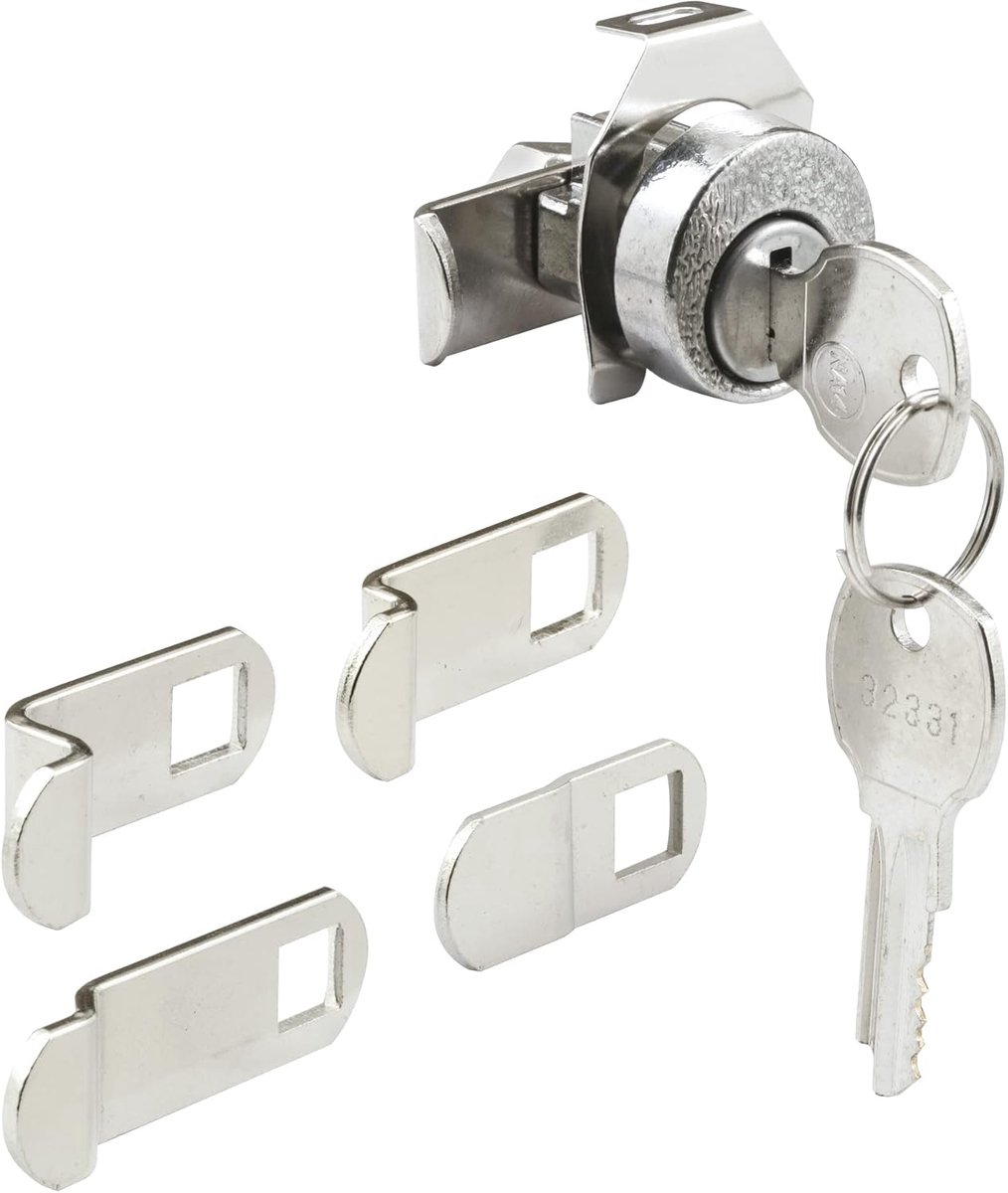 Brievenbusslot - Postkast slot - Veilige Post Ontvangen - Gegoten constructie - 1 stuks - Vernikkeld
